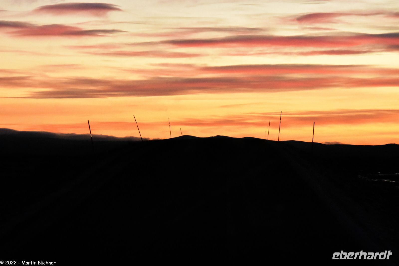 Straße in die Polarnacht