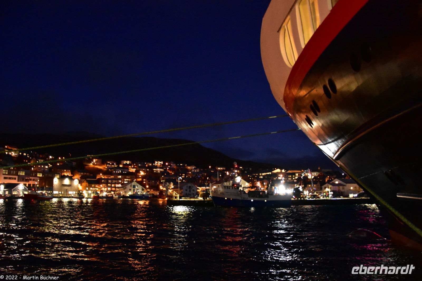 Polarnacht am Nordkapp - es ist 14.30 Uhr