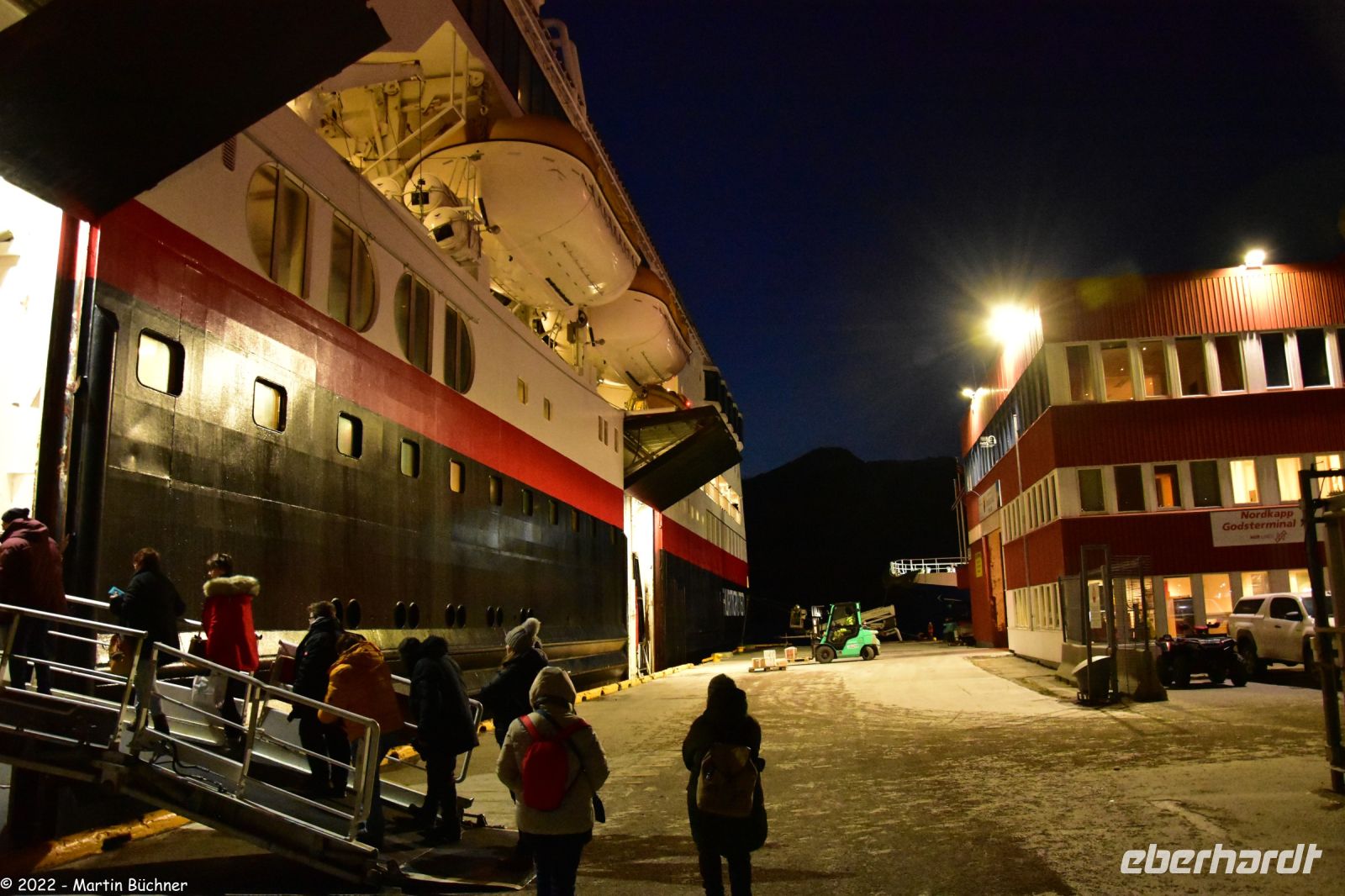 Polarnacht am Nordkapp - es ist 14.30 Uhr