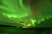 Polarlicht über der Barentssee
