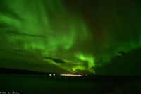 Polarlicht über der Barentssee
