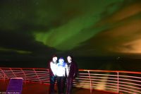 Hurtigruten - MS Trollfjord - Polarlicht über der Barentssee