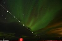 Hurtigruten - MS Trollfjord - Polarlicht über der Barentssee