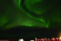 Polarlicht über Svolvær, Lofoten