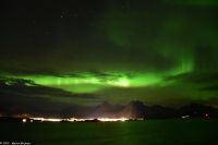 Polarlicht über Svolvær, Lofoten