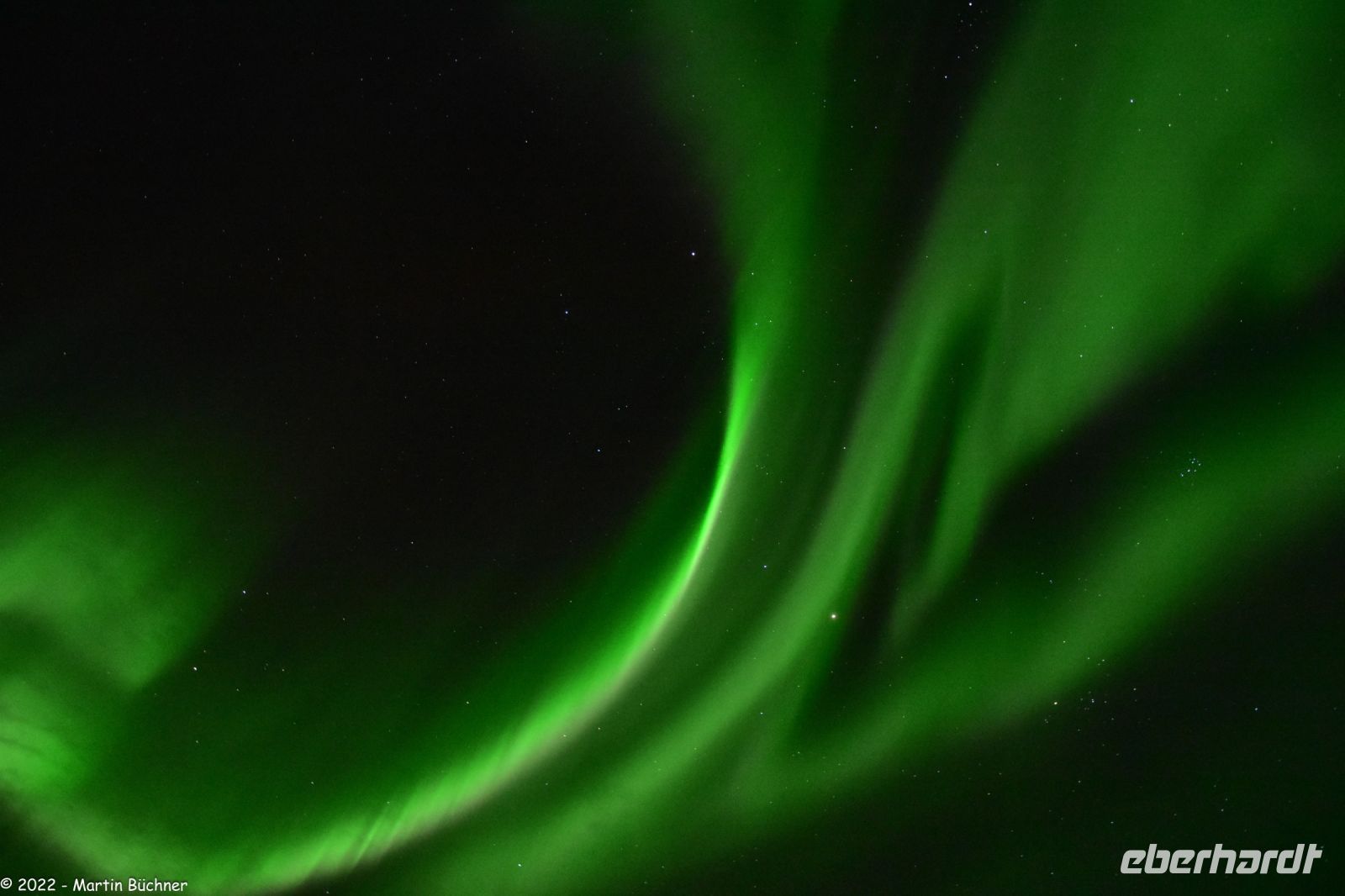 Polarlicht über dem Vestfjord
