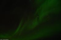 Polarlicht über dem Vestfjord mit Meteorit (Sternschnuppe)!!! (Streifen rechts von der Bildmitte)