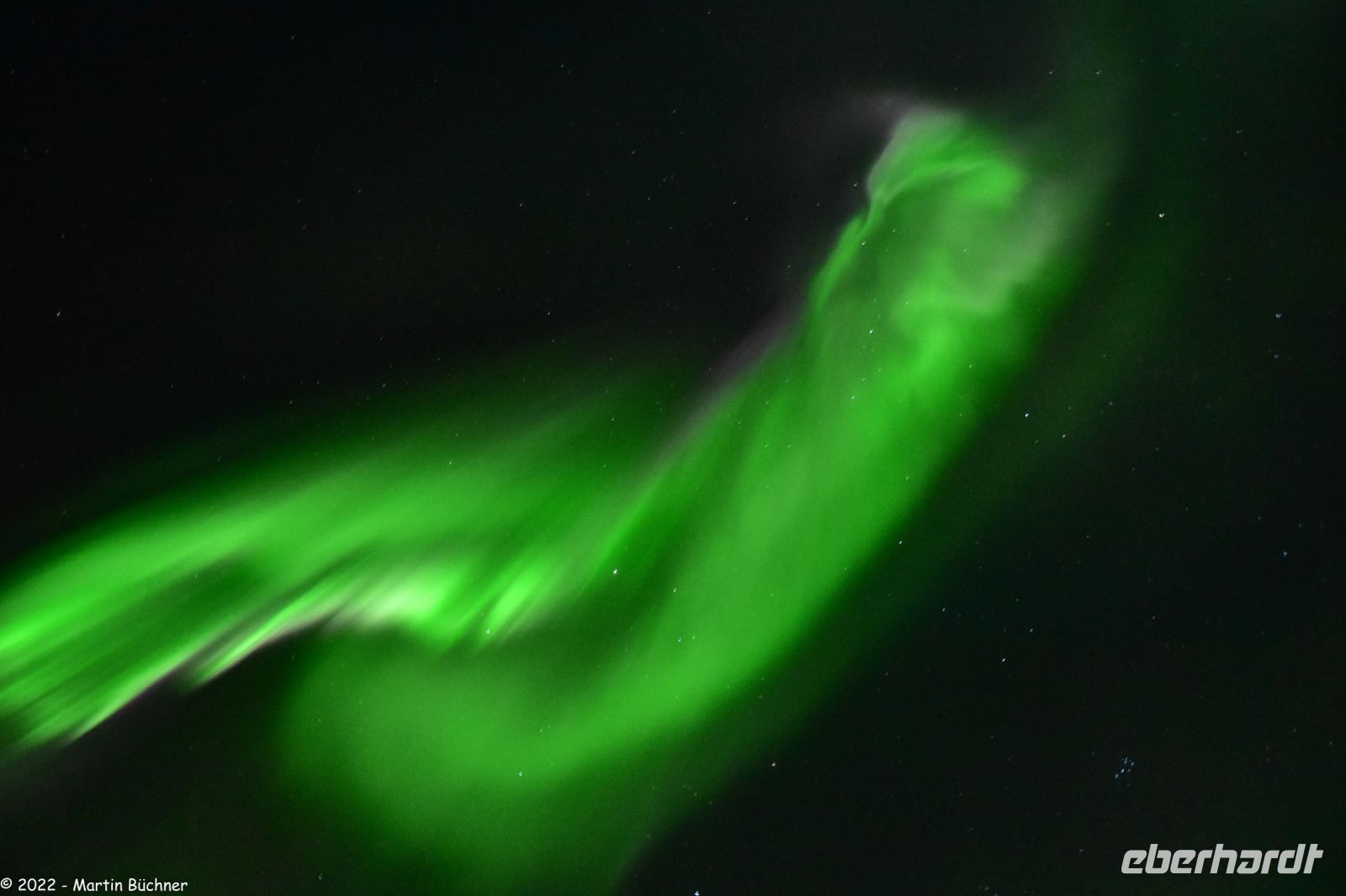 Polarlicht über dem Vestfjord - die Corona