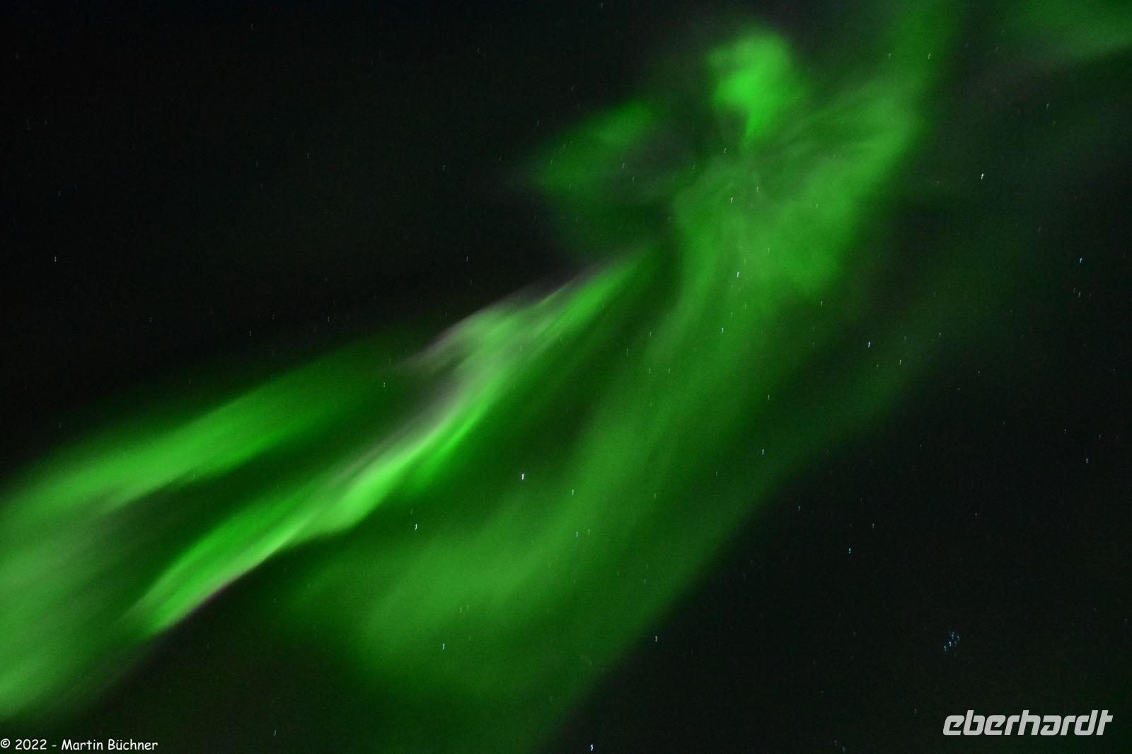 Polarlicht über dem Vestfjord - die Corona