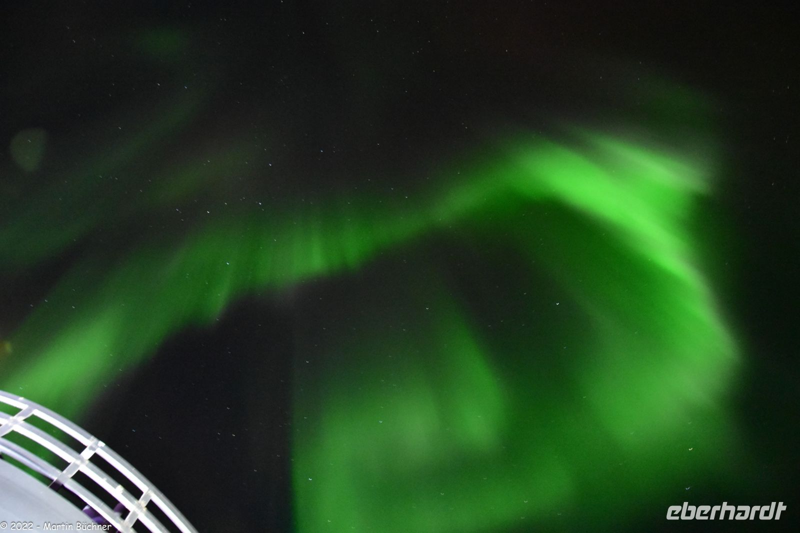 Polarlicht über dem Vestfjord