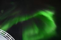 Polarlicht über dem Vestfjord