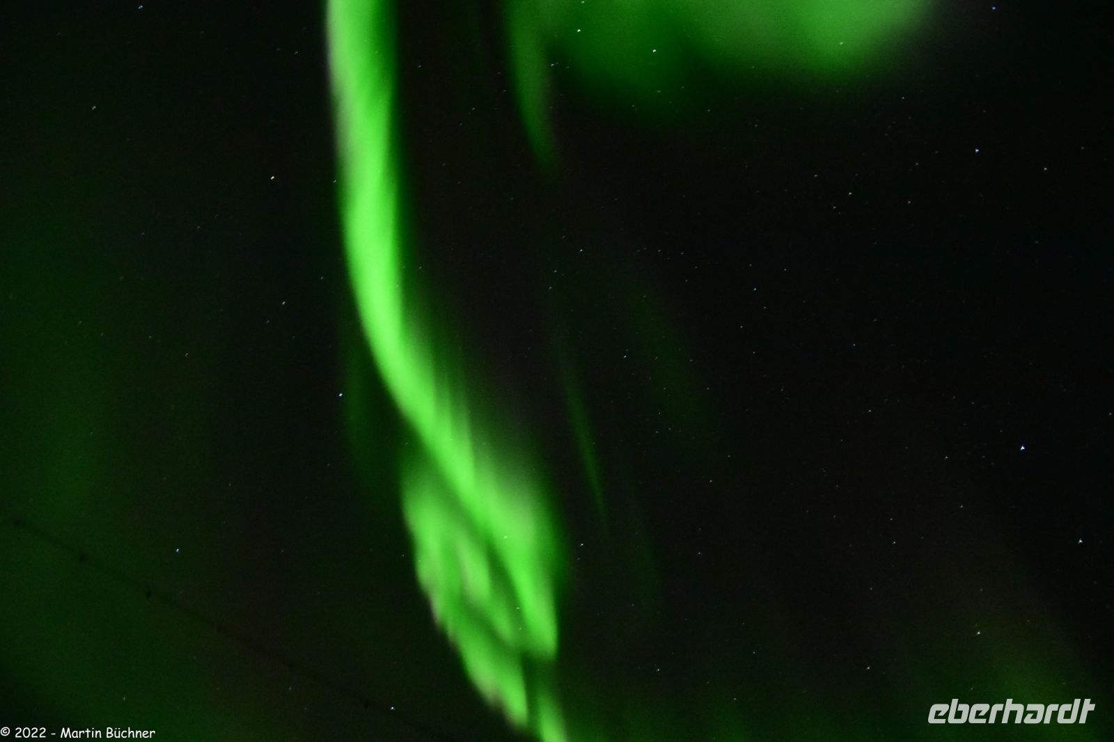 Polarlicht über dem Vestfjord