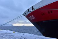 Ålesund - das dichte Schneetreiben lässt endlich nach