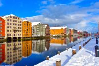 Trondheim - Stadtteil Bakklandet