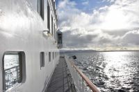 M/S Nordlys auf dem Seegebiet Frohavet