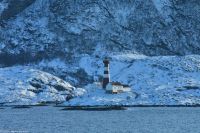 Landegode fyr - diesseits des Vestfjordes - sichert die Einfahrt nach Bodø