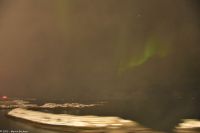 Polarlicht über dem Raftsund - geographische Grenze zwischen den Archipelen Lofoten und Vesterålen