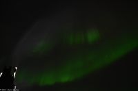 Polarlicht über dem Raftsund - geographische Grenze zwischen den Archipelen Lofoten und Vesterålen