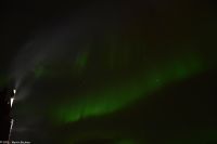 Polarlicht über dem Raftsund - geographische Grenze zwischen den Archipelen Lofoten und Vesterålen