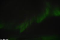 Polarlicht über dem Raftsund - geographische Grenze zwischen den Archipelen Lofoten und Vesterålen