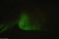 Polarlicht über dem Raftsund - geographische Grenze zwischen den Archipelen Lofoten und Vesterålen