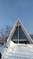 Tromsø - Tromsdalen kirke - besser bekannt als Eismeerkathedrale