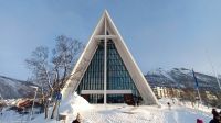 Tromsø - Tromsdalen kirke - besser bekannt als Eismeerkathedrale