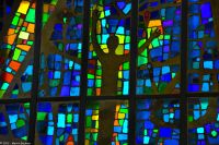 Tromsø - Eismeerkathedrale - Buntglasfenster