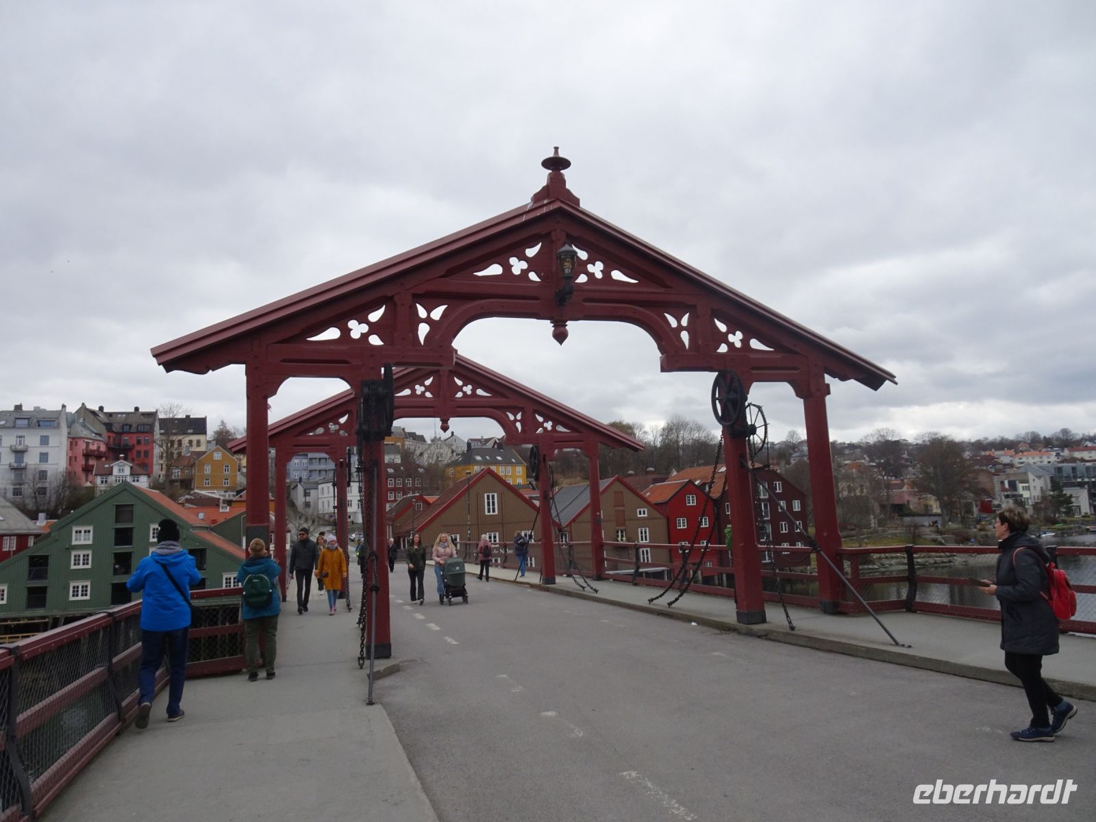 Hurtigruten - Trondheim - Alte Stadtbrücke