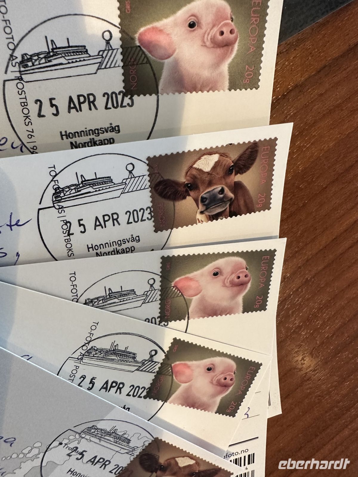 Hurtigruten - MS Nordnorge - Nordkapp Poststempel 