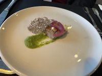 MS Nordnorge - Abendessen - Vorspeise - Schweinefleischterrine