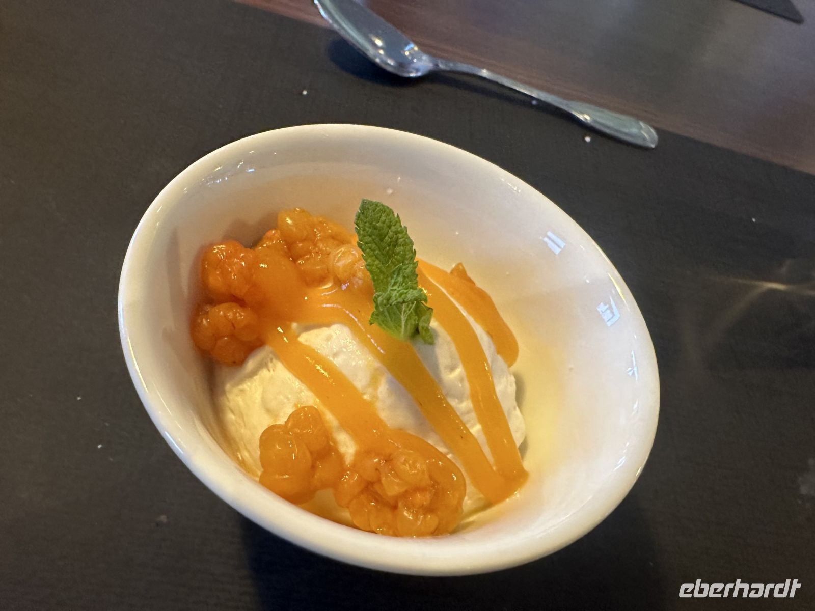 Abendessen - Nachtisch Veganes Moltebeerenmousse