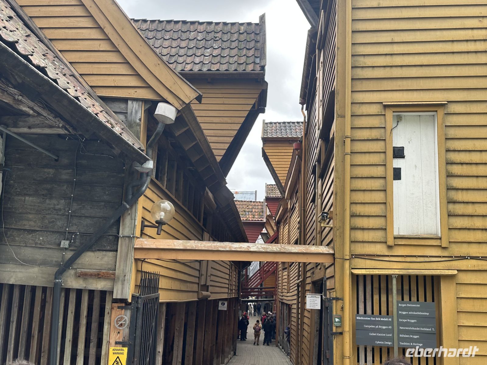 Stadtspaziergang im mittelalterlichen Bryggen