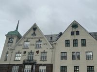 historische Handelshäuser in Bryggen