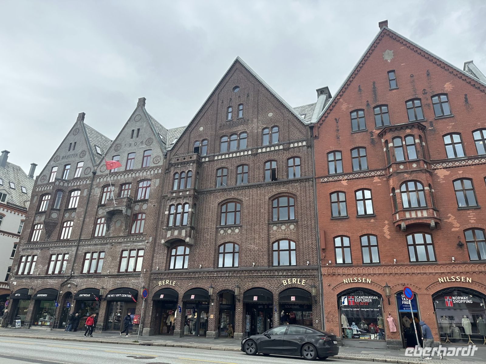 Bryggen in Bergen - eine alte Handelsstadt