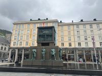 Seemannsdenkmal in Bergen am Torgallmenningen Platz