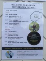  das Gästeprogramm in Elduvik ist öffentlich sichtbar