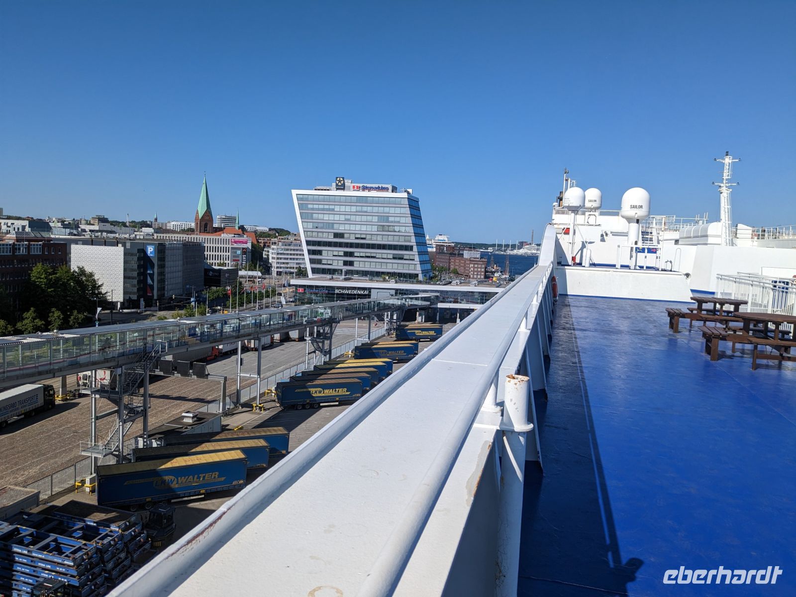 Stena-Terminal in Kiel