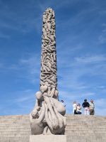 Vigeland-Park in Oslo - Monolith