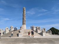 Vigeland-Park in Oslo - Monolith-Hügel