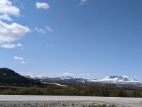 Dovrefjell - Blick zum Berg Snøhetta
