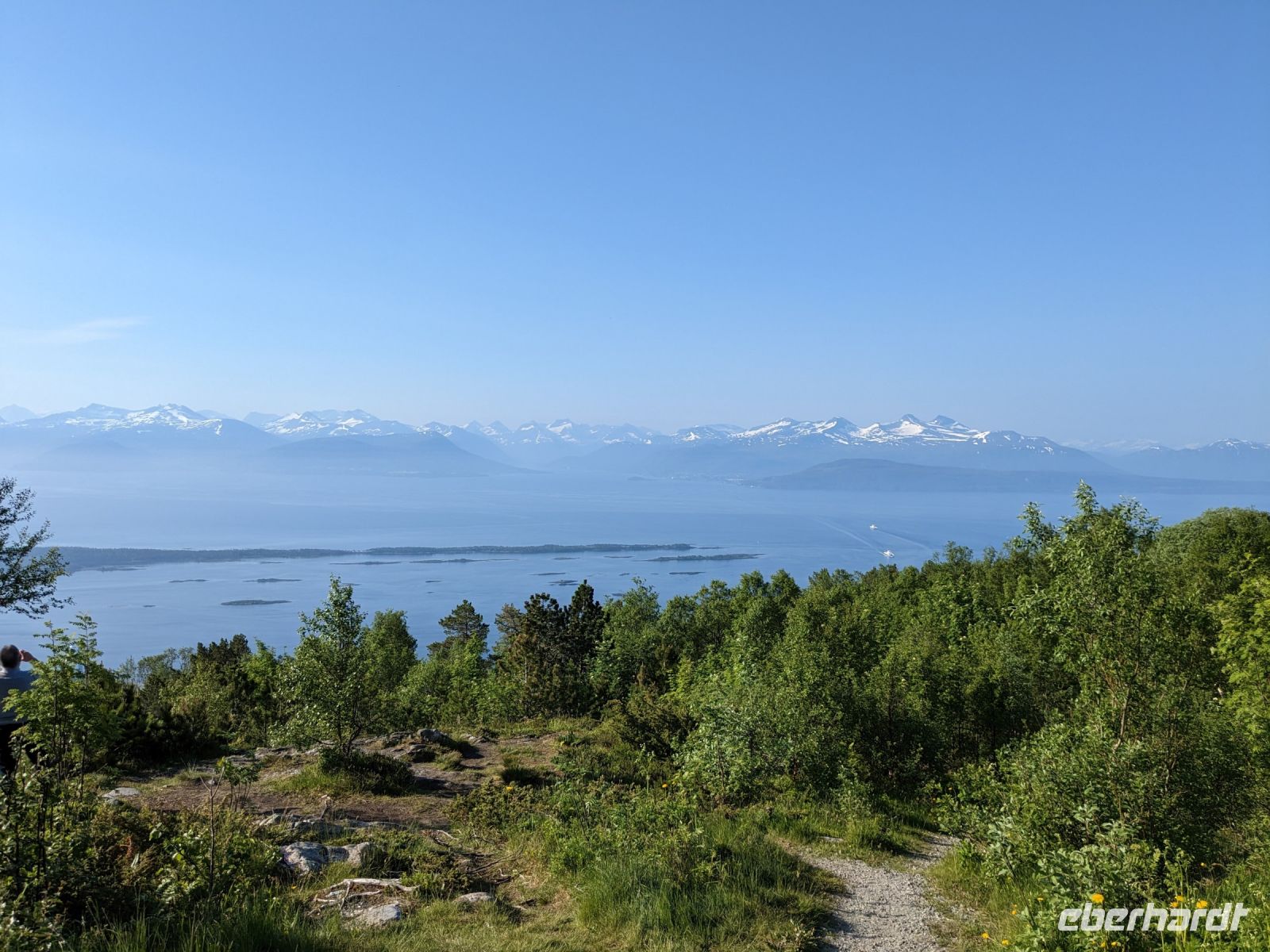 Blick vom Varden, dem Aussichtsberg von Molde