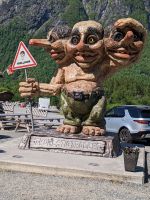 Trolle überall vor dem Trollstigen 