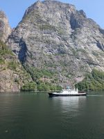 Fährschiff auf dem Geirangerfjord