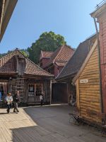 Bryggen - das Hanseviertel außerhalb der Bergener Altstadt ist UNESCO-Weltkulturerbe
