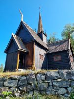 Lillehammer - Freilichtmuseum Maihaugen (Garmo Stabkirche)