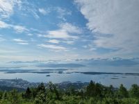 Molde - Ausblick vom Hausberg Varden (Molde-Panorama)