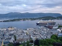 Alesund - Ausblick vom Berg Aksla 