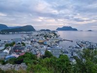 Alesund - Ausblick vom Berg Aksla 