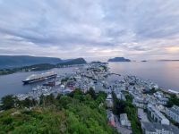 Alesund - Ausblick vom Berg Aksla 